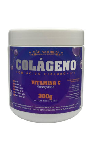 Colágeno com ácido hialurônico (sabor)