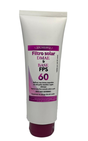 Filtro solar DMAE & base FPS 60