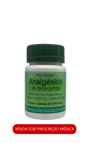 Analgésico e relaxante